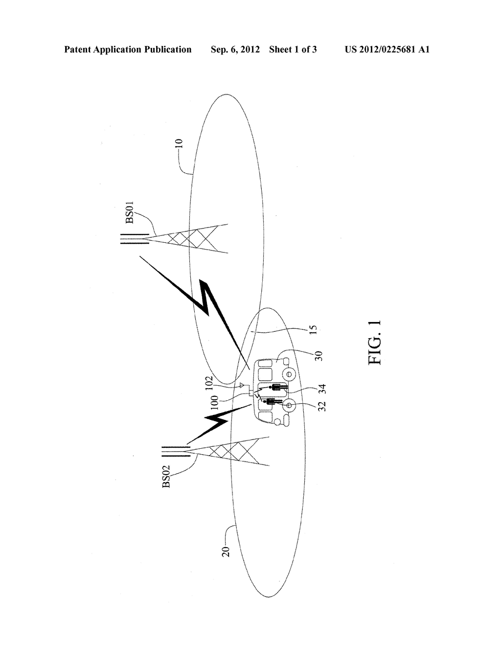 Method of Providing a Vehicle with Communication Service and Micro Base     Station Applied to Vehicle - diagram, schematic, and image 02