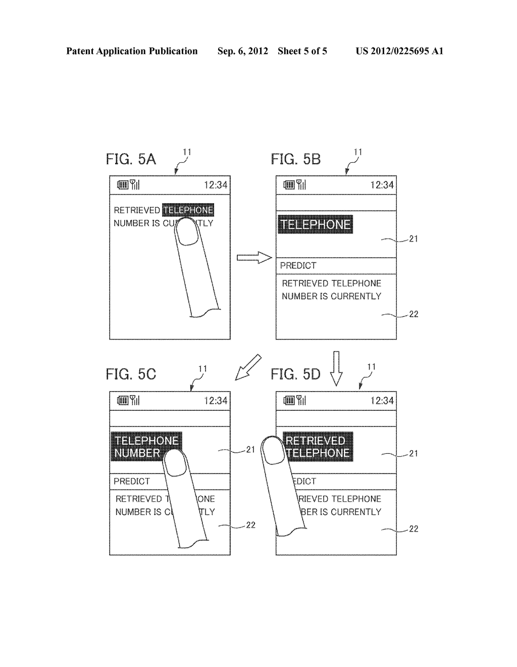 ELECTRONIC DEVICE, DISPLAY METHOD AND PROGRAM - diagram, schematic, and image 06