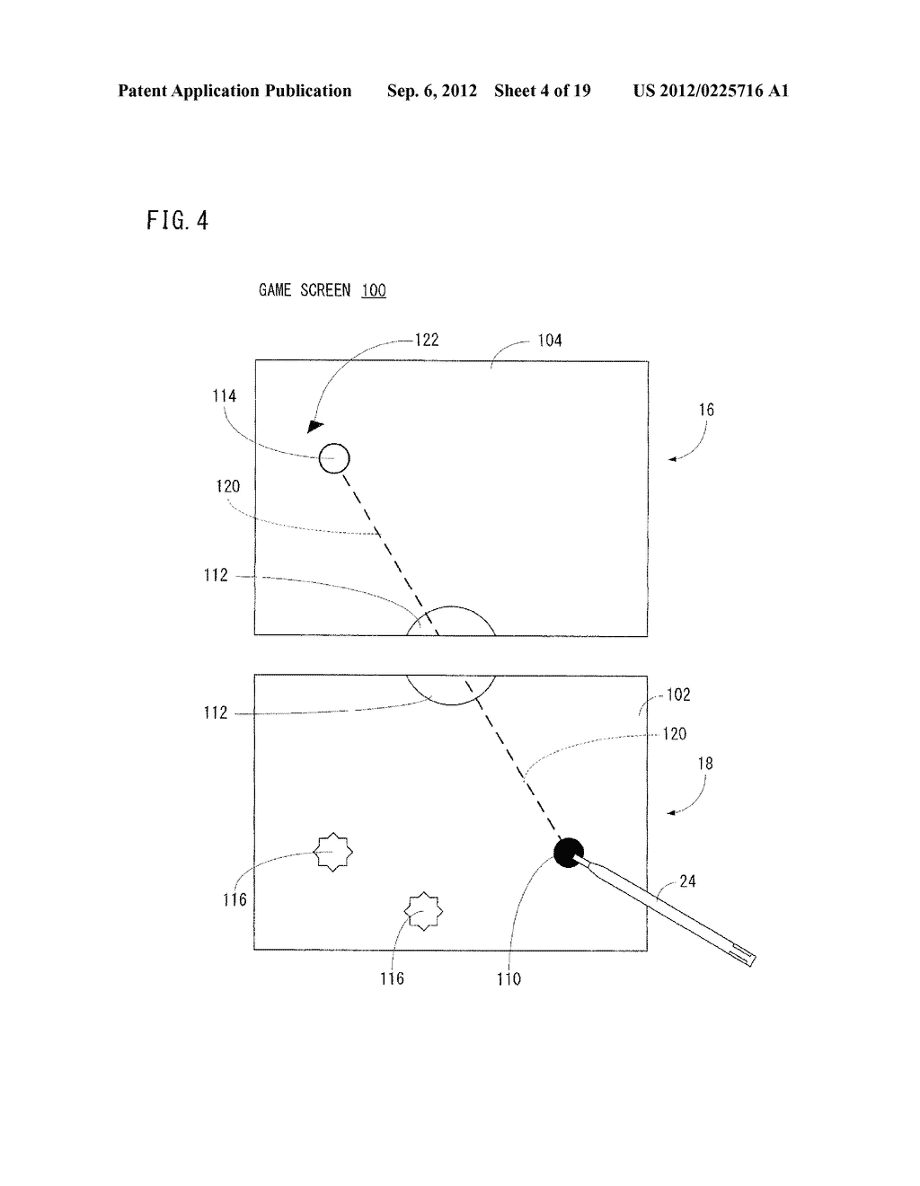 STORAGE MEDIUM, GAME APPARATUS, GAME SYSTEM AND GAME CONTROLLING METHOD - diagram, schematic, and image 05