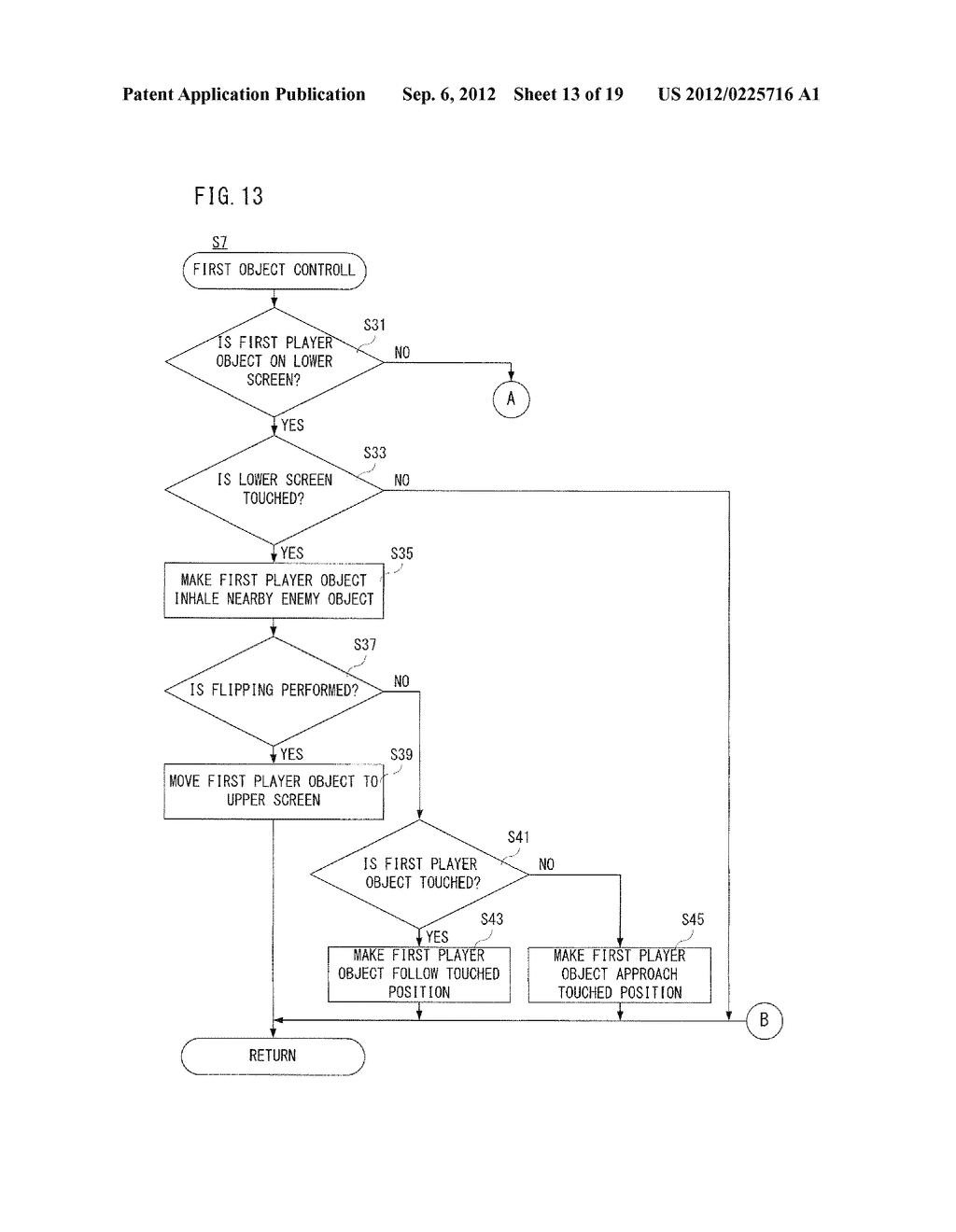 STORAGE MEDIUM, GAME APPARATUS, GAME SYSTEM AND GAME CONTROLLING METHOD - diagram, schematic, and image 14