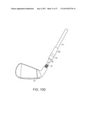 INTERCHANGABLE SHAFT AND CLUB HEAD CONNECTION SYSTEM diagram and image