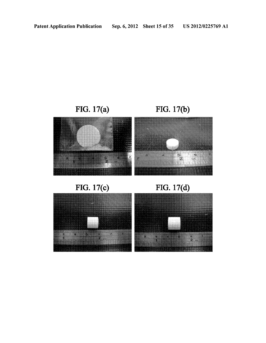 SINTERED CALCIUM SULFATE CERAMIC MATERIAL AND SINTERABLE CALCIUM SULFATE     CERAMIC MATERIAL - diagram, schematic, and image 16