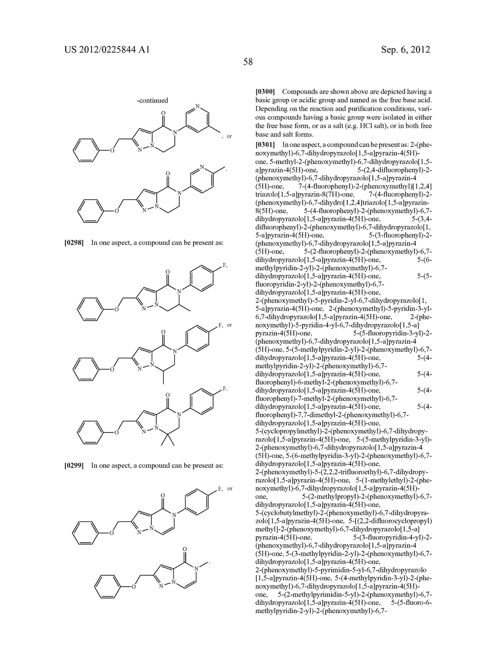 BICYCLIC TRIAZOLE AND PYRAZOLE LACTAMS AS ALLOSTERIC MODULATORS OF MGLUR5     RECEPTORS - diagram, schematic, and image 62