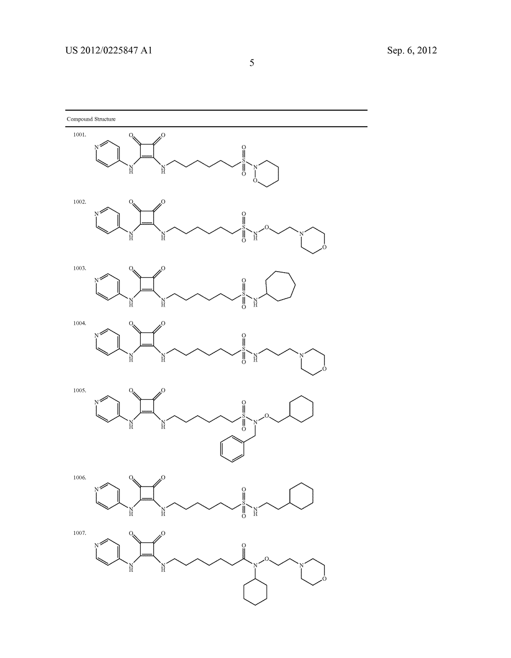 SQUARIC ACID DERIVATIVES AS INHIBITORS OF THE NICOTINAMIDE - diagram, schematic, and image 07