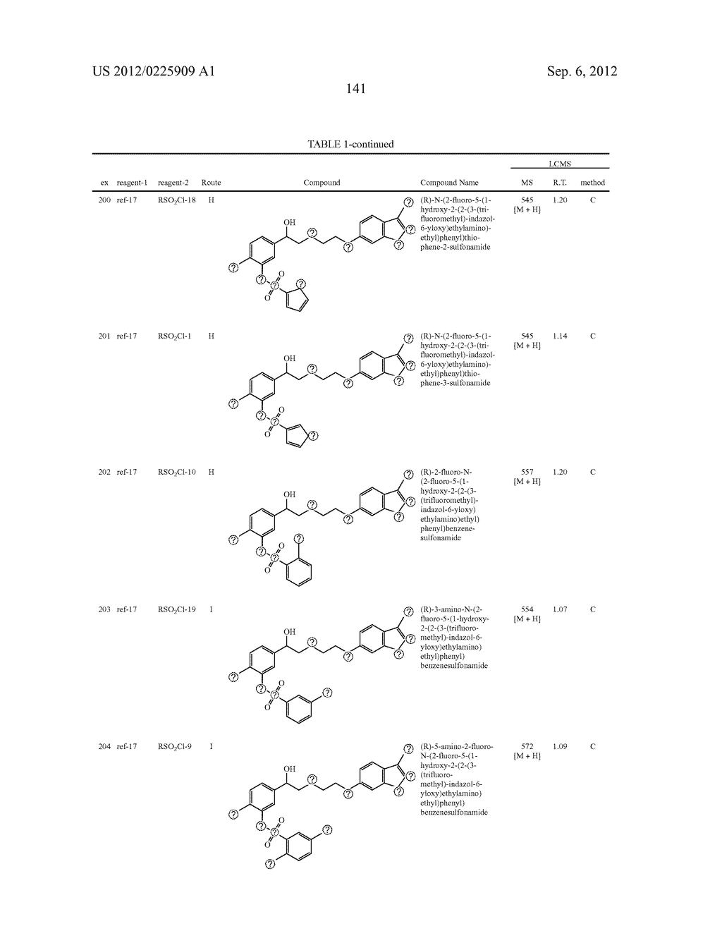 INDAZOLE ANALOG - diagram, schematic, and image 142