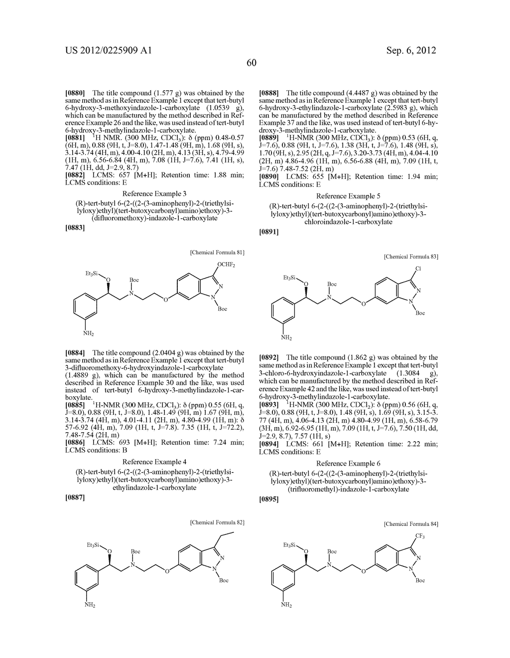 INDAZOLE ANALOG - diagram, schematic, and image 61