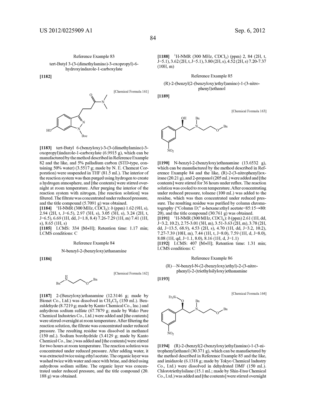 INDAZOLE ANALOG - diagram, schematic, and image 85