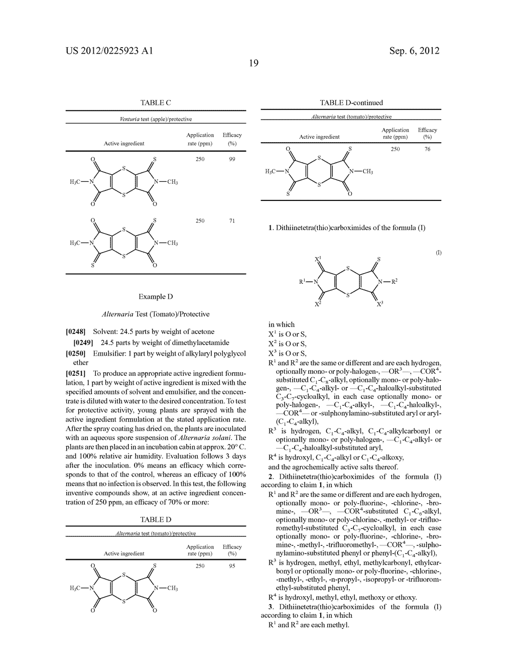 Dithiinetetra(thio)carboximides - diagram, schematic, and image 20