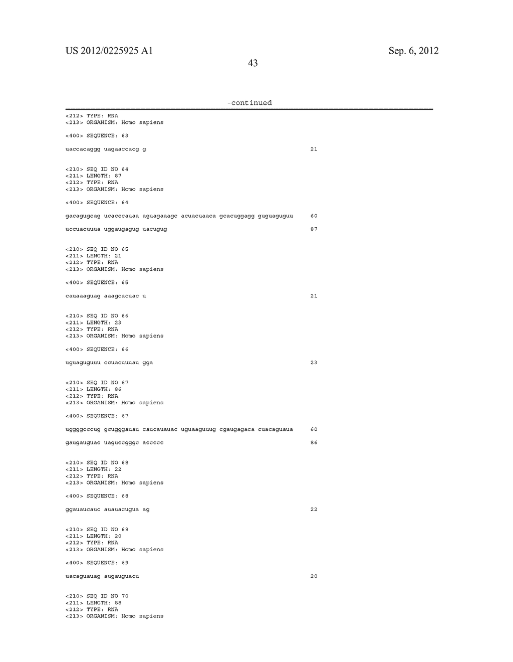 Micro-RNA Biomarkers and Methods of Using Same - diagram, schematic, and image 64