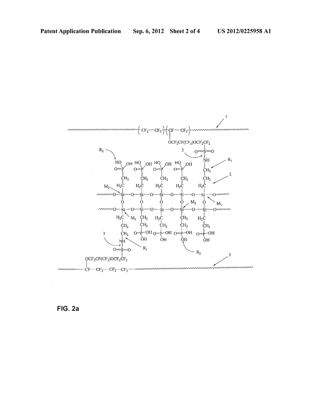 PROTON CONDUCTING ELECTROLYTES WITH CROSS-LINKED COPOLYMER ADDITIVES FOR     USE IN FUEL CELLS - diagram, schematic, and image 03