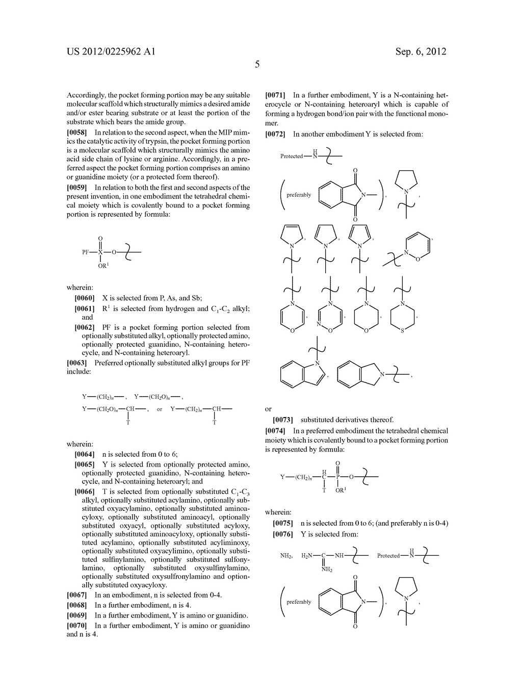 MOLECULARLY IMPRINTED POLYMERS, METHODS FOR THEIR PRODUCTION AND USES     THEREOF - diagram, schematic, and image 10