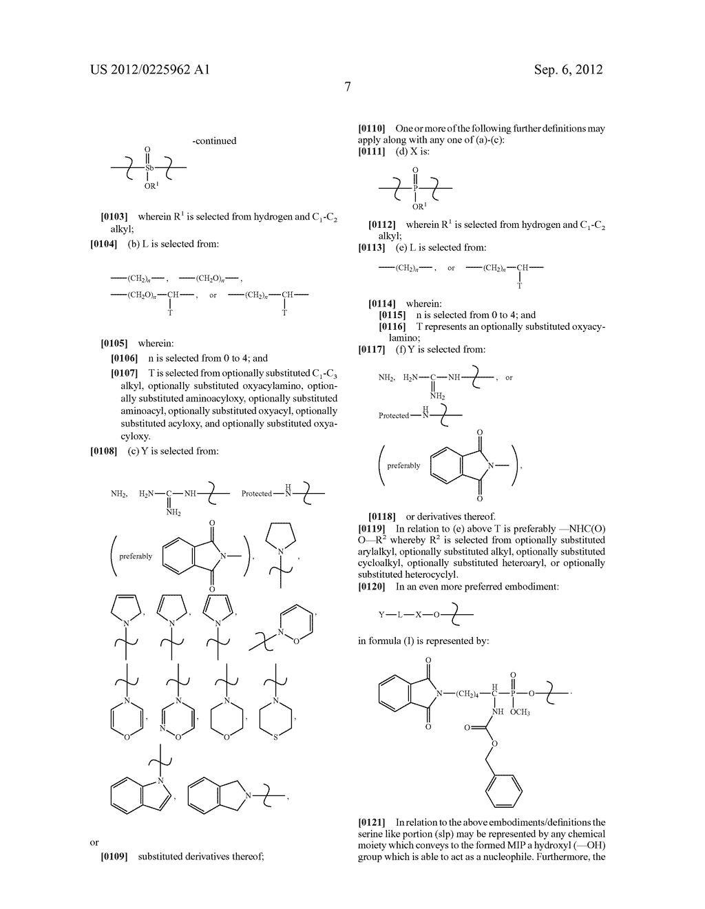 MOLECULARLY IMPRINTED POLYMERS, METHODS FOR THEIR PRODUCTION AND USES     THEREOF - diagram, schematic, and image 12