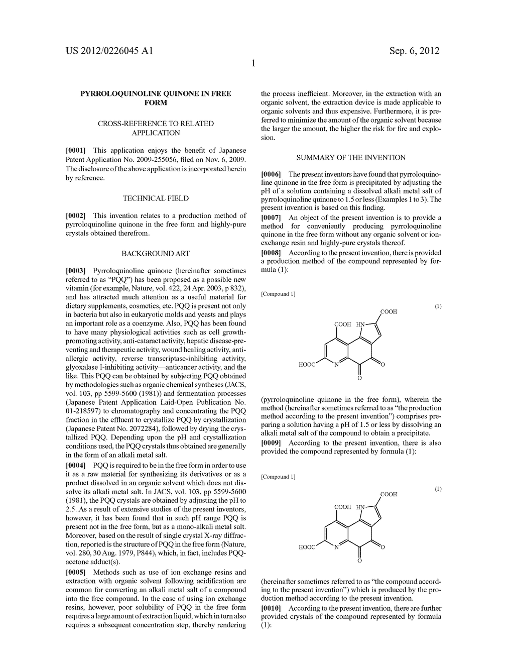 PYRROLOQUINOLINE QUINONE IN FREE FORM - diagram, schematic, and image 03