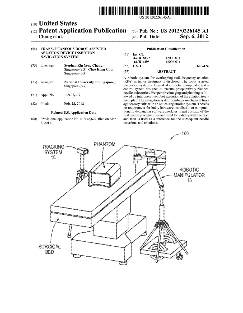 TRANSCUTANEOUS ROBOT-ASSISTED ABLATION-DEVICE INSERTION NAVIGATION SYSTEM - diagram, schematic, and image 01