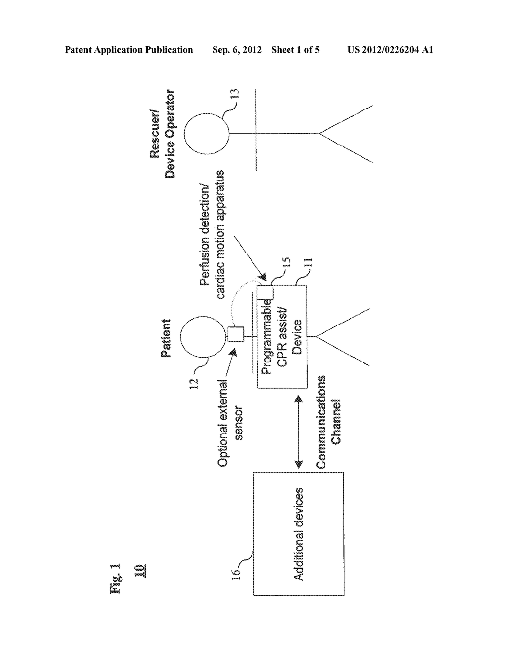 PROGRAMMABLE CARDIOPULMONARY RESUSCITATION (CPR) DETECTION DEVICE - diagram, schematic, and image 02