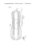 ABSORBENT ARTICLE diagram and image