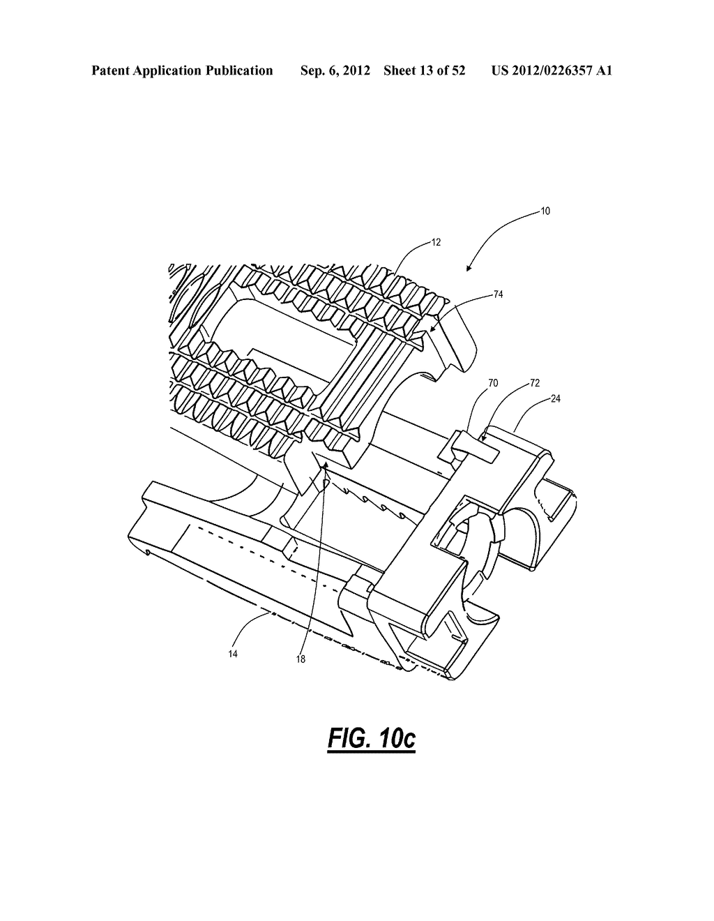 EXPANDABLE INTERVERTEBRAL IMPLANT AND ASSOCIATED SURGICAL METHOD - diagram, schematic, and image 14