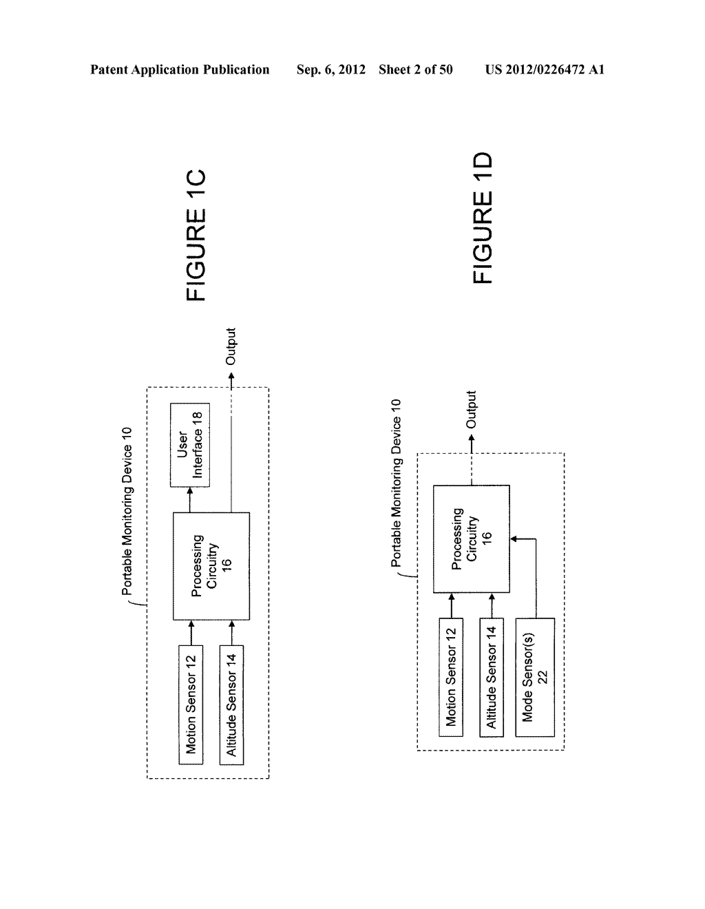 Portable Monitoring Devices and Methods of Operating Same - diagram, schematic, and image 03