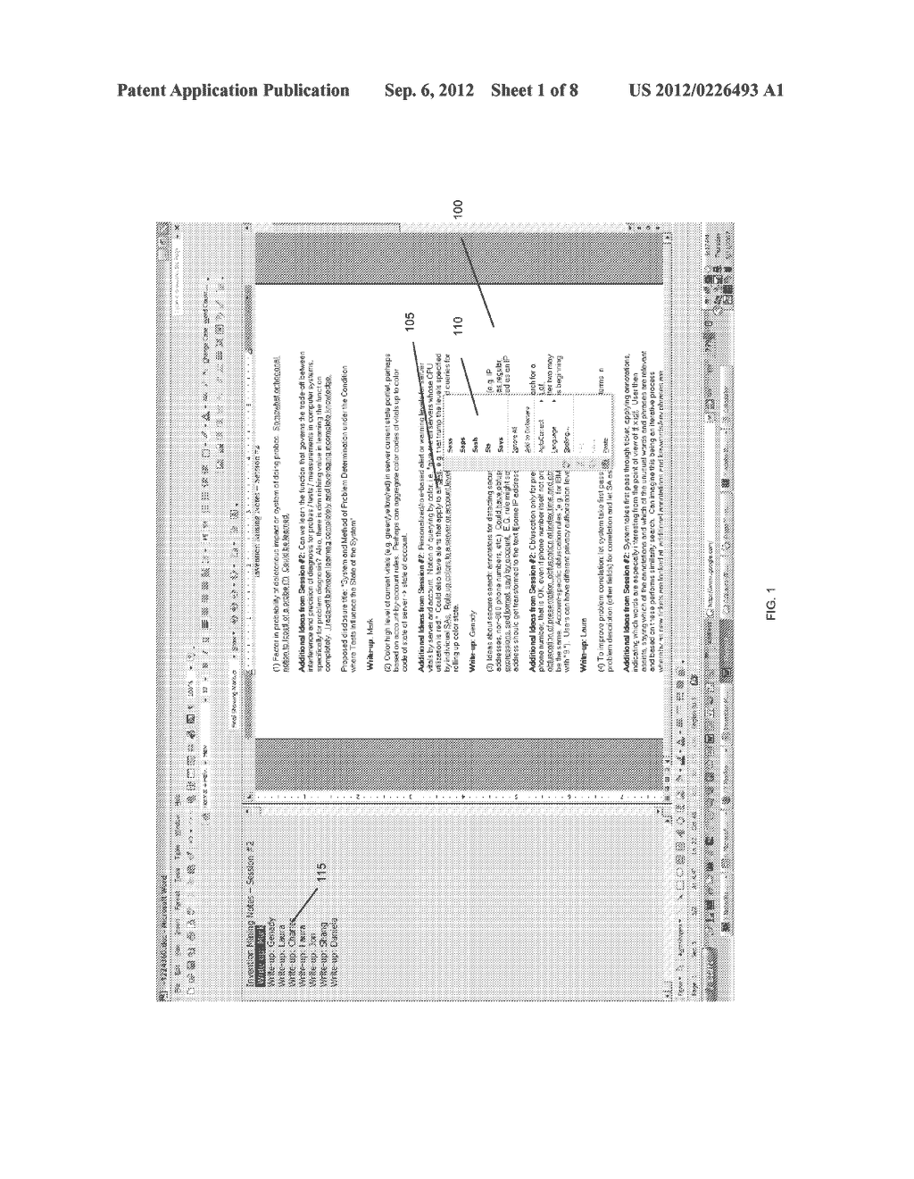 System and Methods for Using Short-Hand Interpretation Dictionaries in     Collaboration Environments - diagram, schematic, and image 02