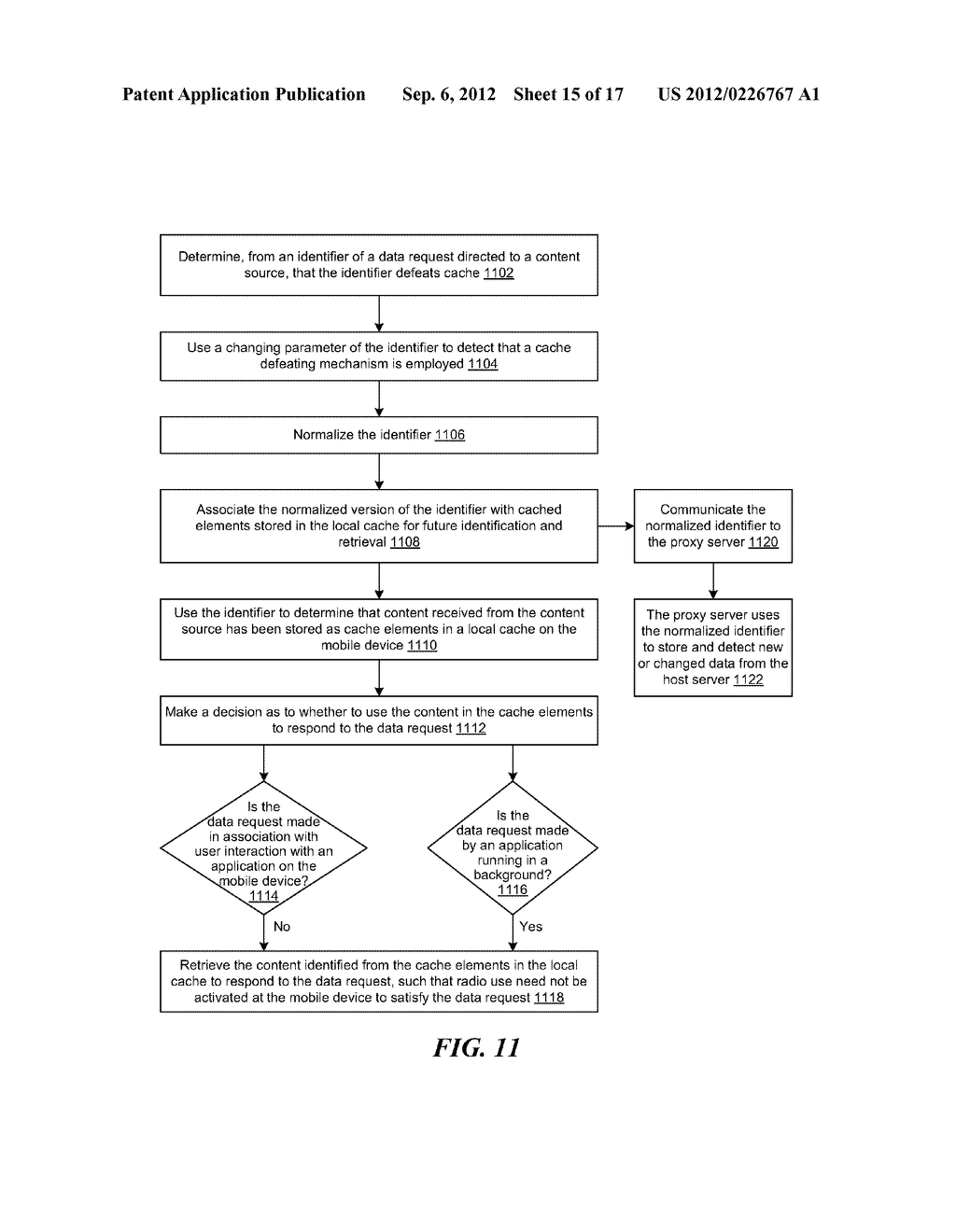 CACHE DEFEAT DETECTION AND CACHING OF CONTENT ADDRESSED BY IDENTIFIERS     INTENDED TO DEFEAT CACHE - diagram, schematic, and image 16