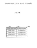 CONTROL METHOD WITH MANAGEMENT SERVER APPARATUS FOR STORAGE DEVICE AND AIR     CONDITIONER AND STORAGE SYSTEM diagram and image