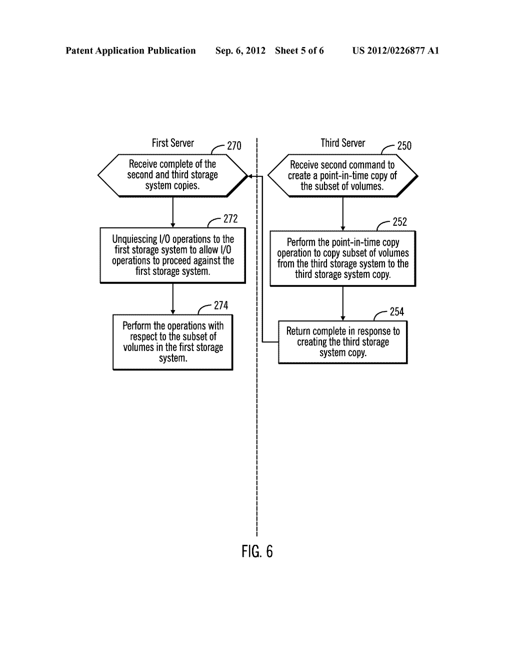 MAINTAINING MIRROR AND STORAGE SYSTEM COPIES OF VOLUMES AT MULTIPLE REMOTE     SITES - diagram, schematic, and image 06