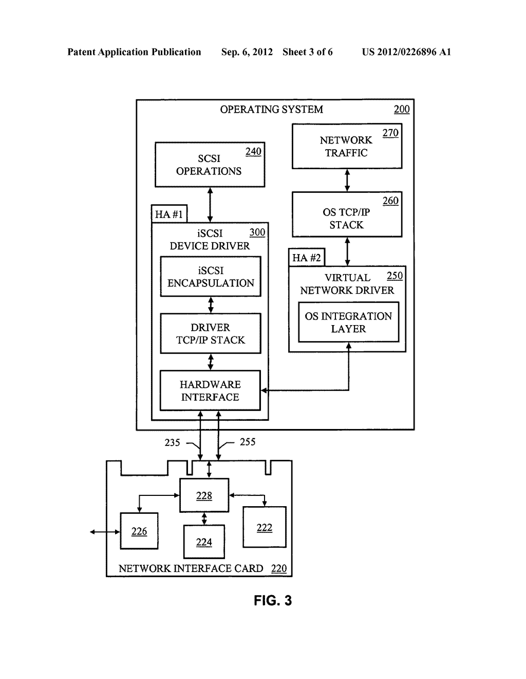NETWORK STORAGE TARGET BOOT AND NETWORK CONNECTIVITY THROUGH A COMMON     NETWORK DEVICE - diagram, schematic, and image 04