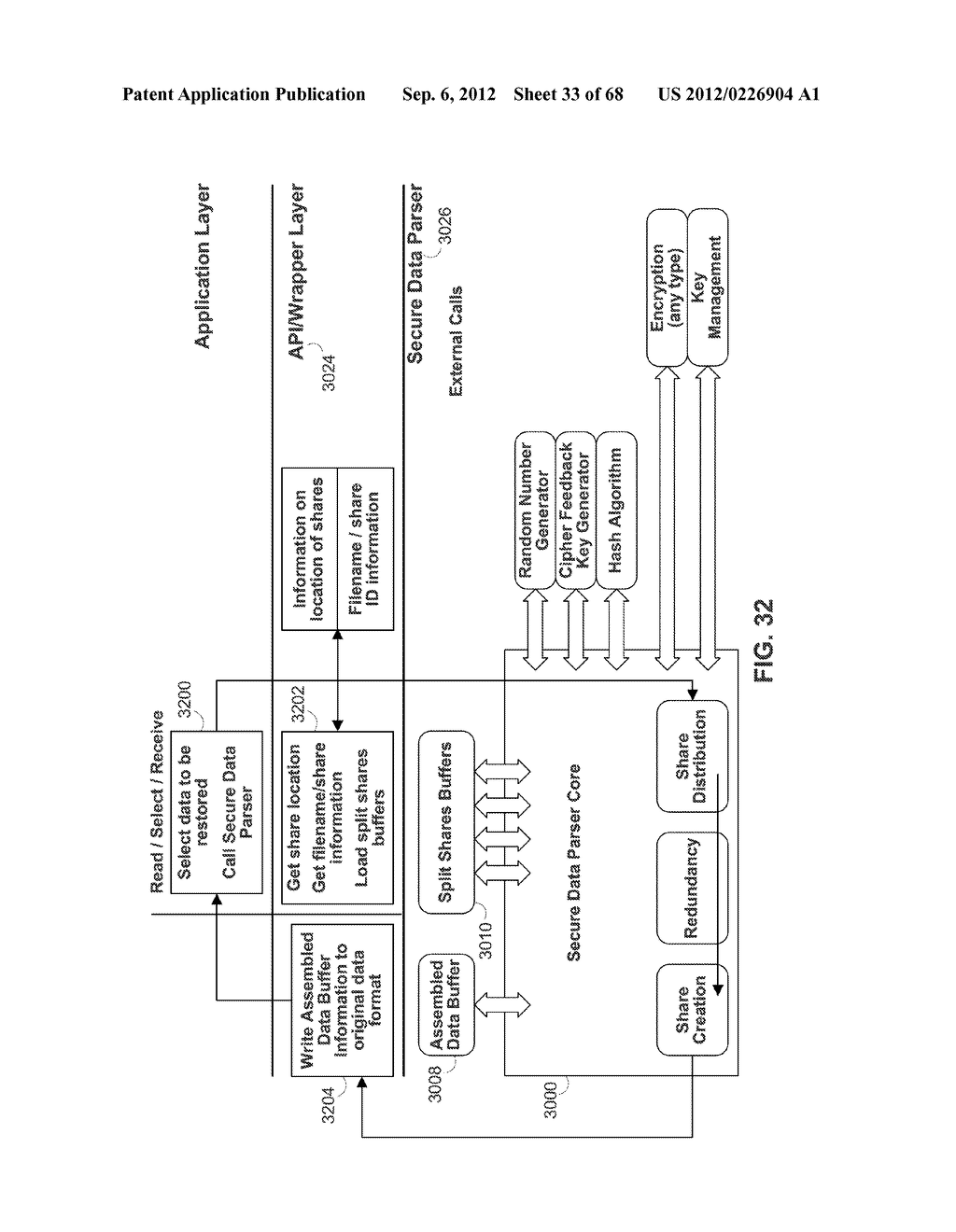 SECURE DATA PARSER METHOD AND SYSTEM - diagram, schematic, and image 34