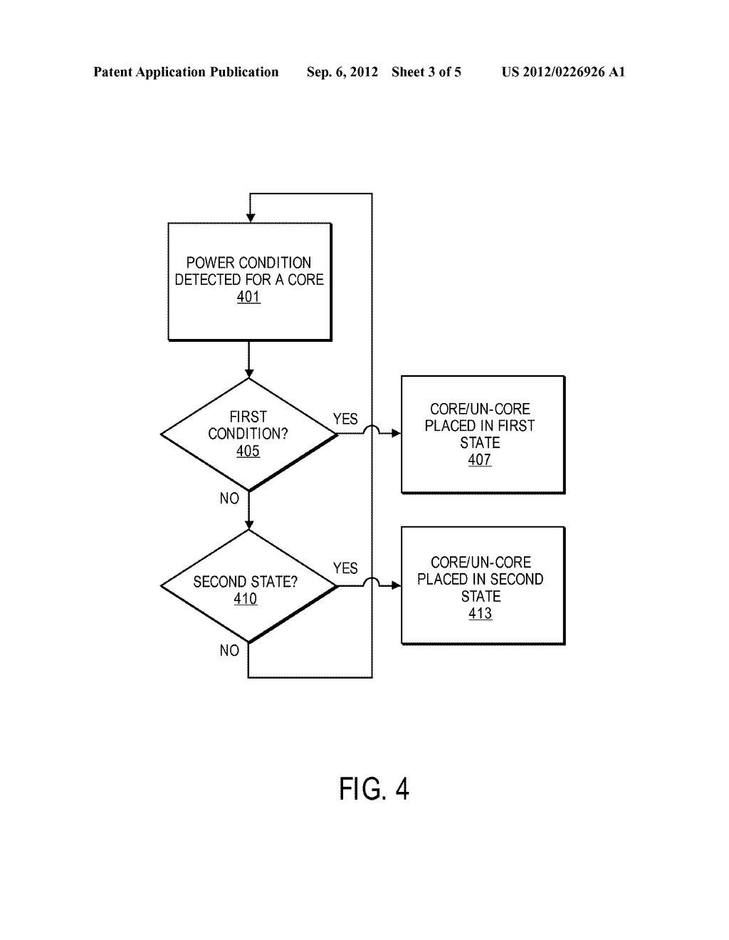 INDEPENDENT POWER CONTROL OF PROCESSING CORES - diagram, schematic, and image 04