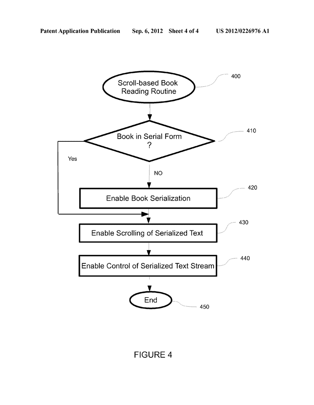 SCROLL-BASED SERIALIZED BOOK READER - diagram, schematic, and image 05