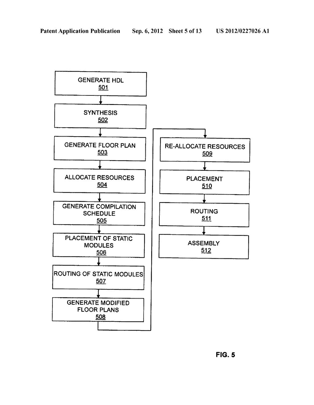 Method and Apparatus for Placement and Routing of Partial Reconfiguration     Modules - diagram, schematic, and image 06