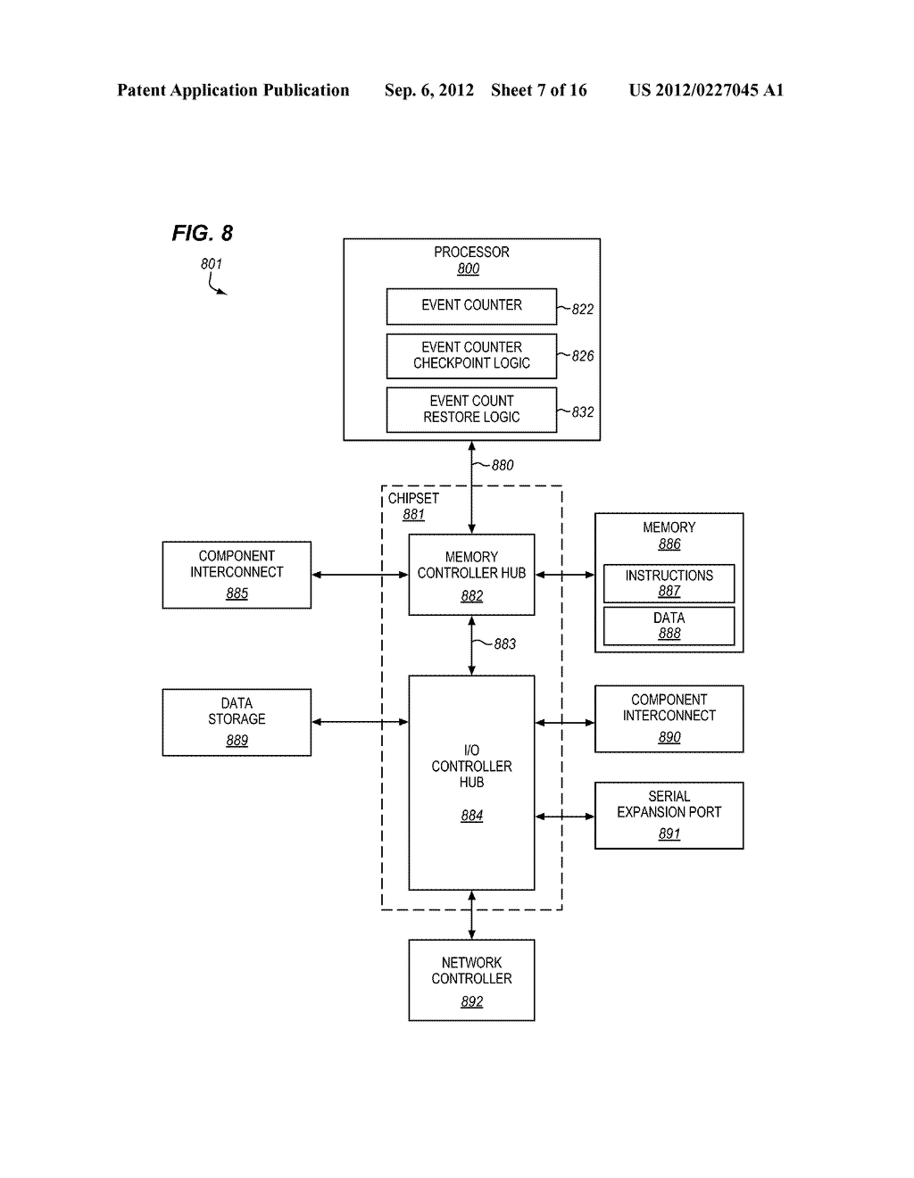 METHOD, APPARATUS, AND SYSTEM FOR SPECULATIVE EXECUTION EVENT COUNTER     CHECKPOINTING AND RESTORING - diagram, schematic, and image 08