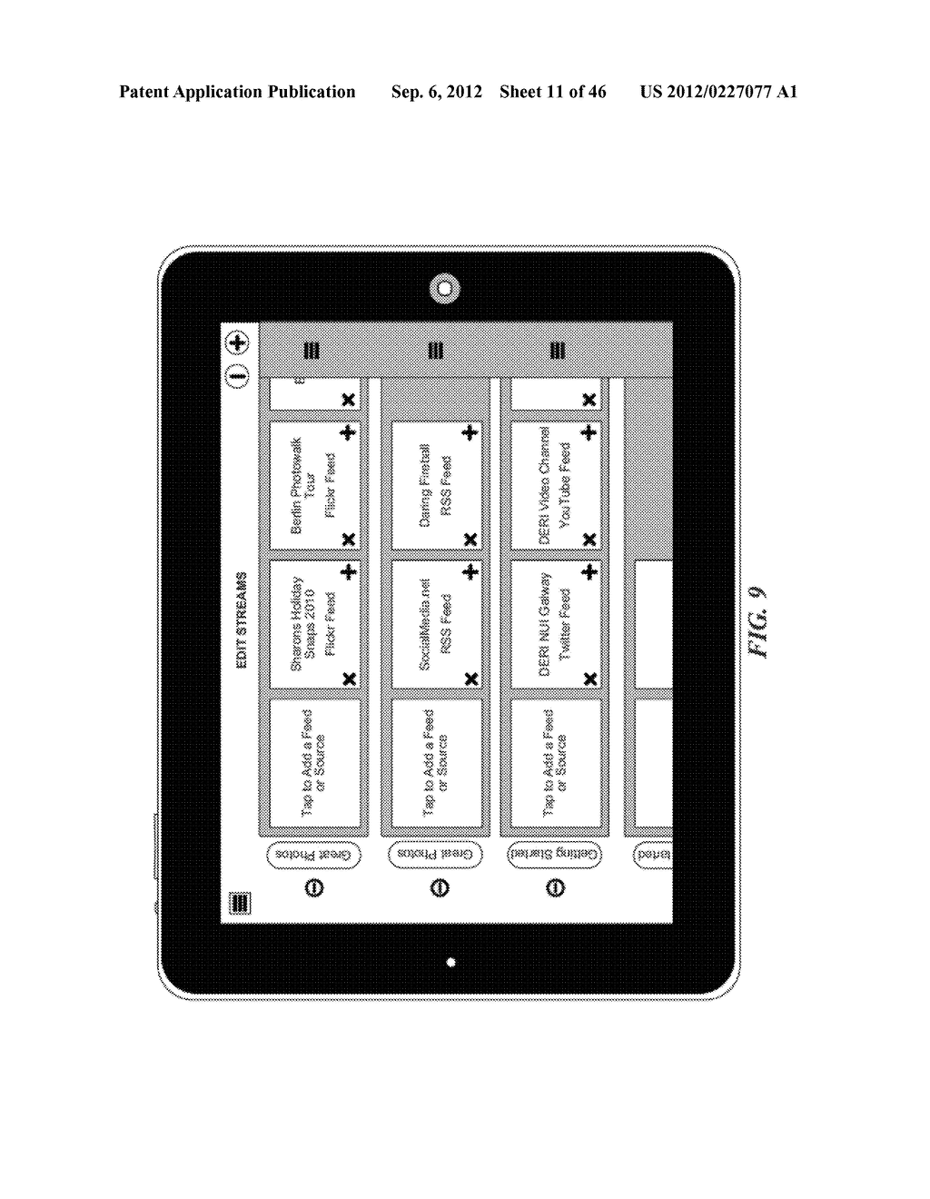 SYSTEMS AND METHODS OF USER DEFINED STREAMS CONTAINING USER-SPECIFIED     FRAMES OF MULTI-MEDIA CONTENT - diagram, schematic, and image 12