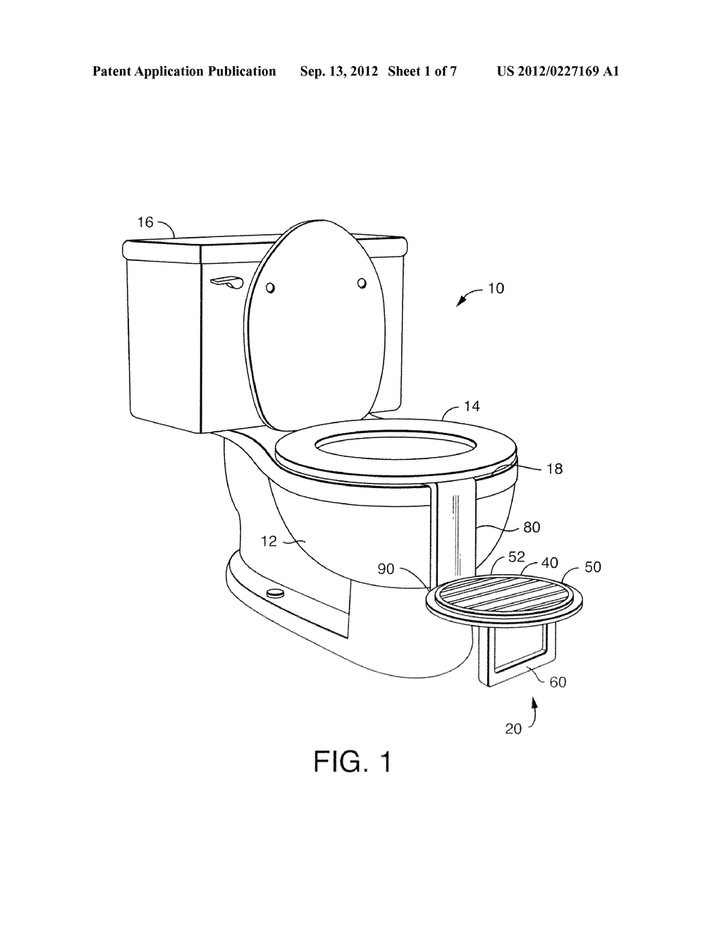 Toilet Training Stool - diagram, schematic, and image 02