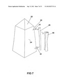 Covering for a Series of Associated Portable Toilet Structures diagram and image