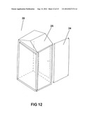 Covering for a Series of Associated Portable Toilet Structures diagram and image