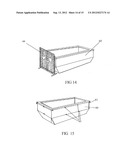 Covering for a Series of Associated Portable Toilet Structures diagram and image