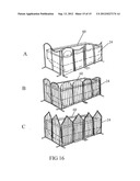 Covering for a Series of Associated Portable Toilet Structures diagram and image