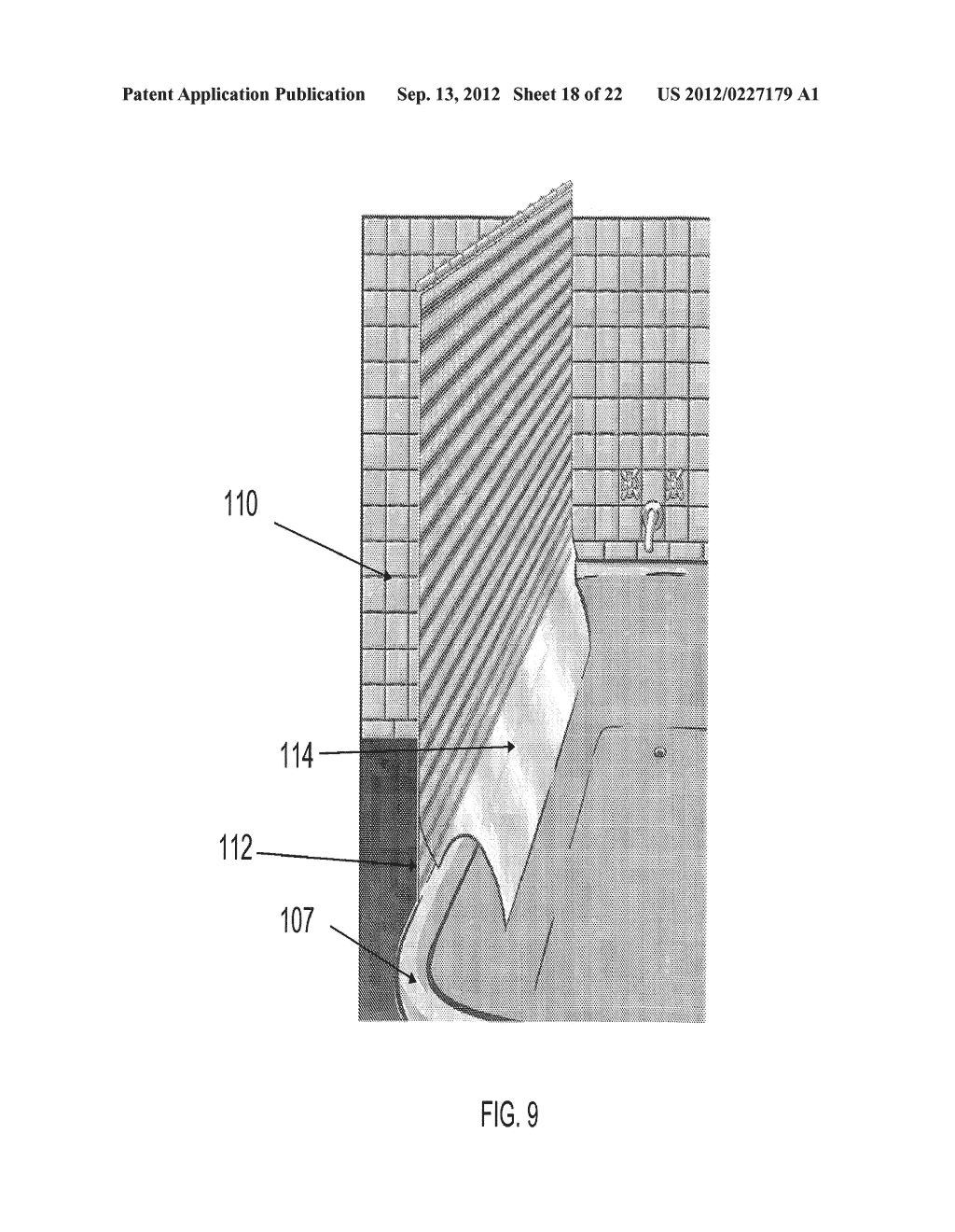 SHOWER WATER RETAINER - diagram, schematic, and image 19