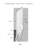 SHOWER WATER RETAINER diagram and image