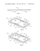 PILLOW HAVING A WORK SURFACE diagram and image