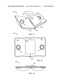 PILLOW HAVING A WORK SURFACE diagram and image