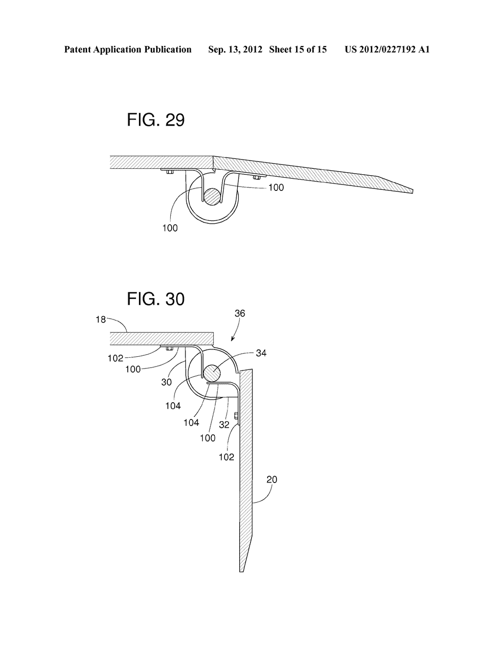 SEAL FOR DOCK LEVELER LIP HINGE - diagram, schematic, and image 16