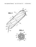 Tampon Having Spirally Shaped Grooves diagram and image