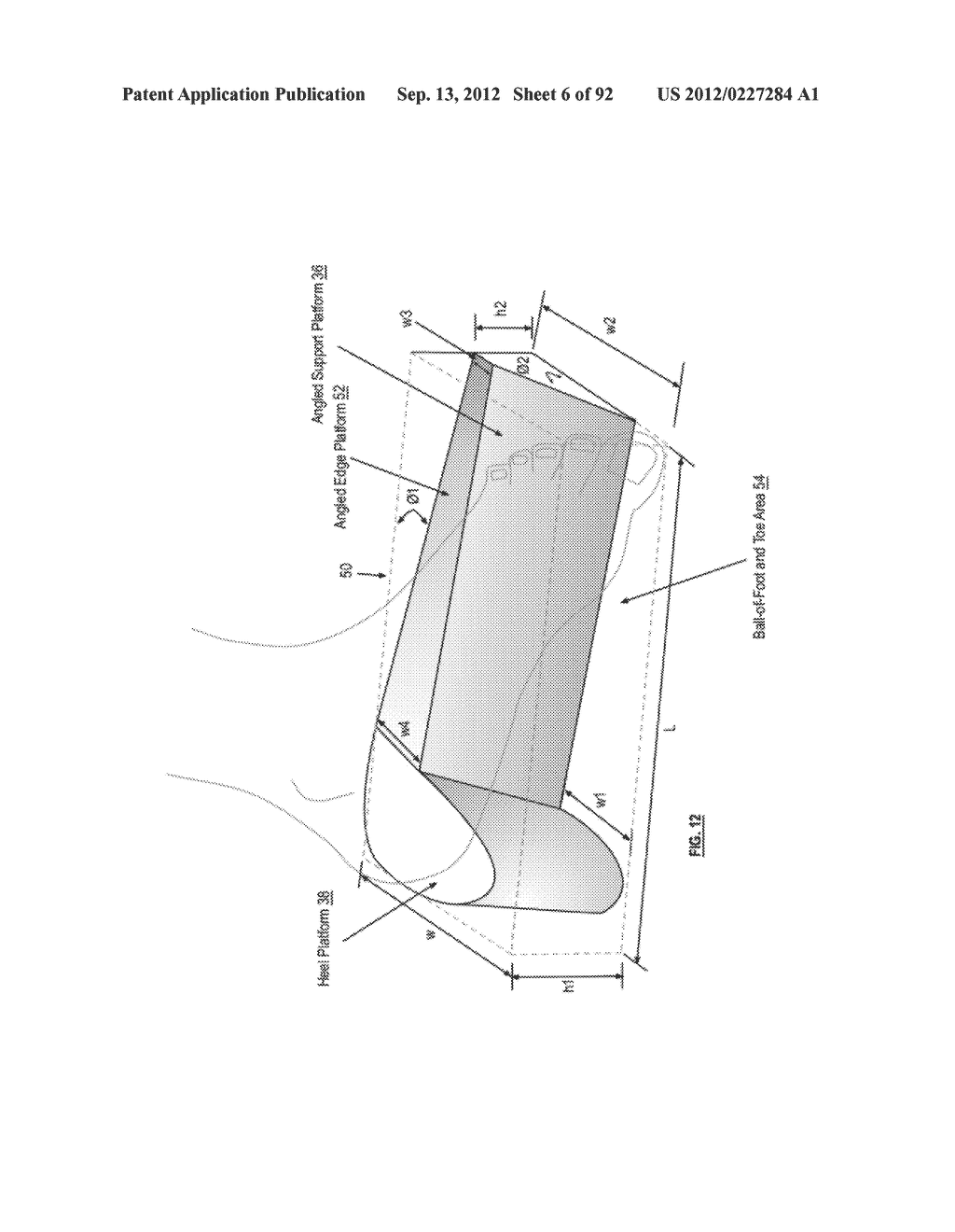 ATHLETIC POSITIONING APPARATUS INCLUDING A HEEL PLATFORM AND APPLICATIONS     THEREOF - diagram, schematic, and image 07