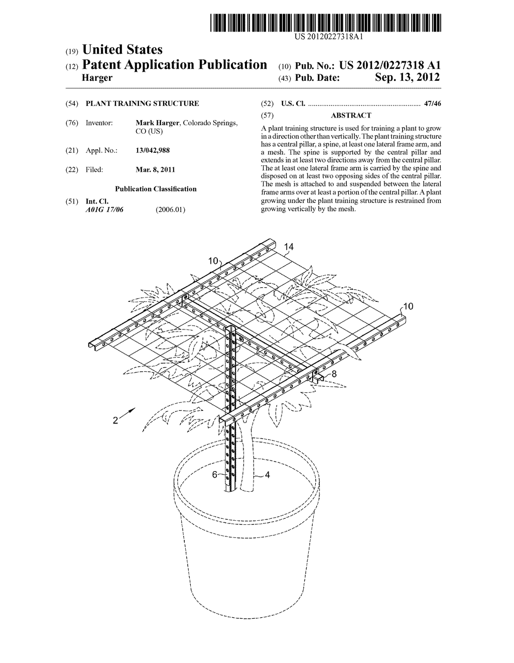 Plant Training Structure - diagram, schematic, and image 01