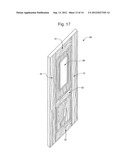 UNIVERSAL DOOR SKIN BLANK, METHOD OF MANUFACTURING A DOOR PRODUCED     THEREWITH, AND DOOR PRODUCED THEREFROM diagram and image