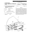 FILTER SYSTEM FOR CLEANING THE AIR OF AN ENCLOSURE TO BE VENTILATED,     ESPECIALLY FOR FIBER-OPTIC EQUIPMENT diagram and image