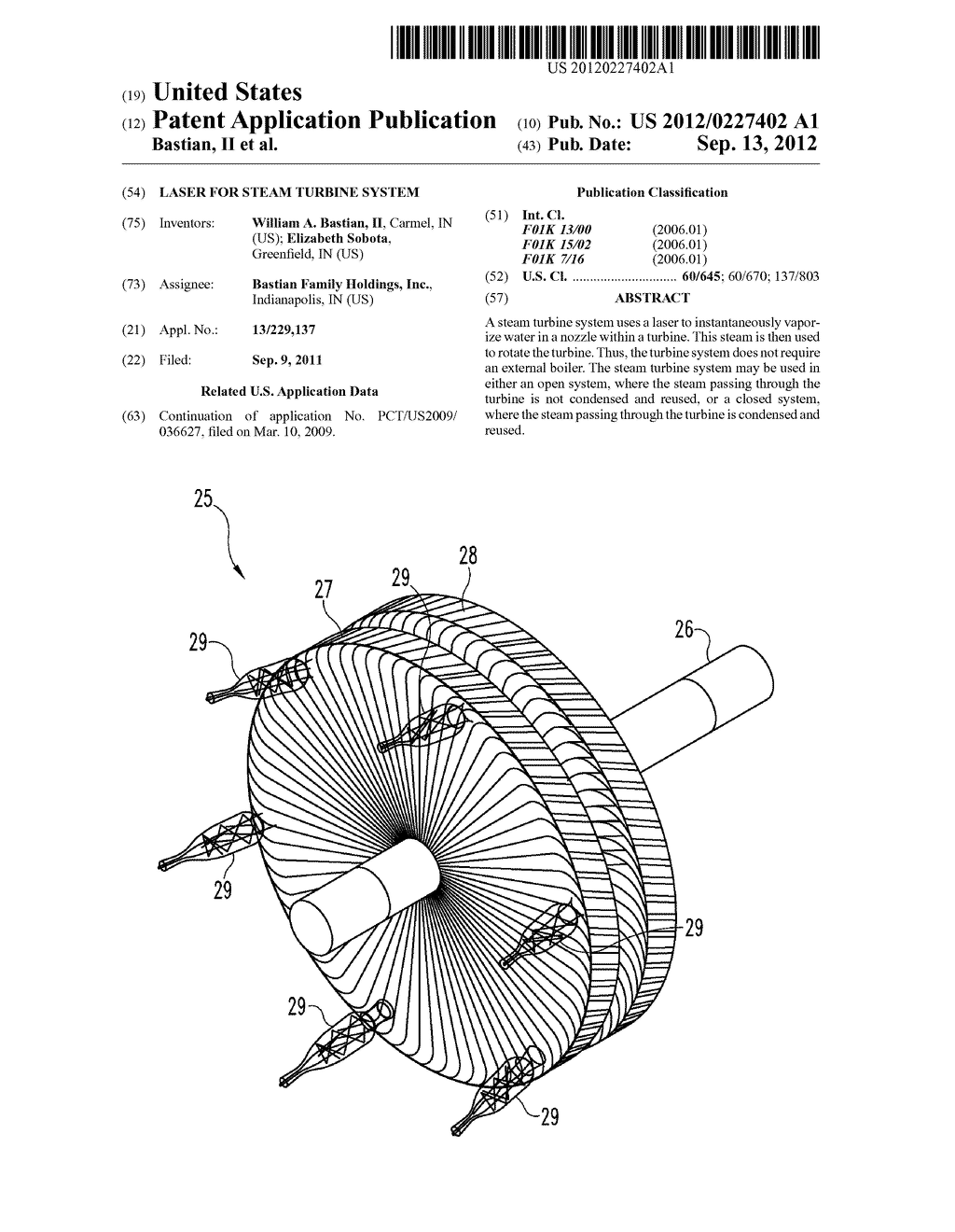 LASER FOR STEAM TURBINE SYSTEM - diagram, schematic, and image 01