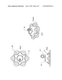 Multi-anchoring device incorporating a bearing system for tethering or     securing articles such as animals, including, but not limited to a     suction base diagram and image